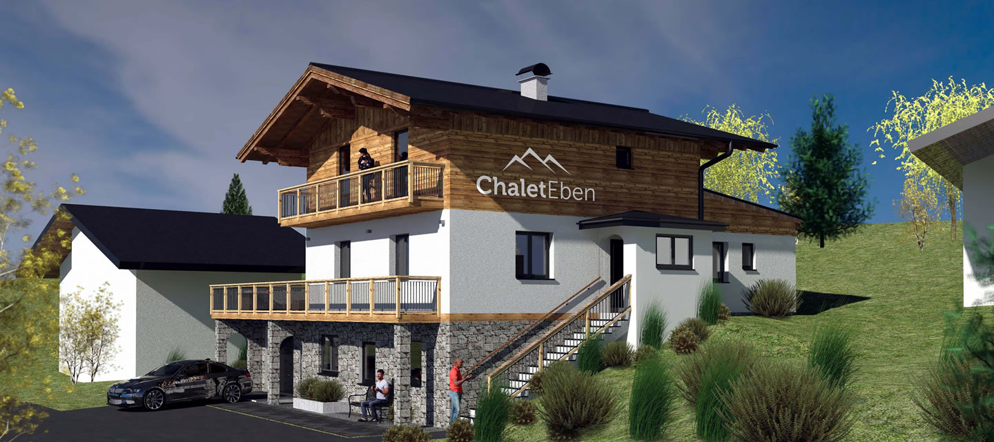 Chalet und Ferienhaus in Eben